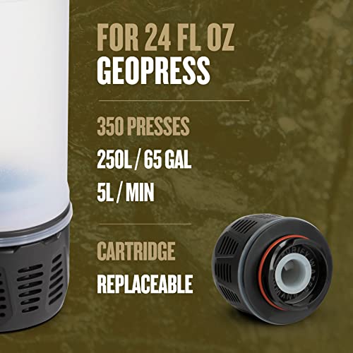 GRAYL GeoPress Replacement Filter & Purifier Cartridge (Black)