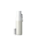 LARQ Bottle Filtered – Insulated Stainless Steel Water Bottle with Filter Straw, Removes Chlorine, PFAS Lead, BPA-Free Leak Proof Flip Top, 24h Cold for Travel Gym Office, 25 oz, Granite White
