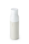 LARQ Bottle PureVis 17 oz - Self-Cleaning and Insulated Stainless Steel Water Bottle with UV Water Purifier and Award-winning Design | Reusable & Travel Friendly, 1-Year Warranty, Granite White