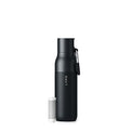 LARQ Bottle Filtered – Insulated Stainless Steel Water Bottle with Filter Straw, Removes Chlorine, PFAS Lead, BPA-Free Leak Proof Flip Top, 24h Cold for Travel Gym Office, 25 oz, Obsidian Black