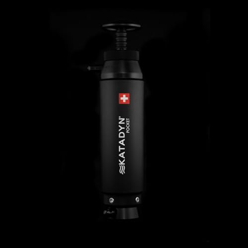 Katadyn Pocket Water Filter for Backpacking, Group Camping & Emergency Preparedness