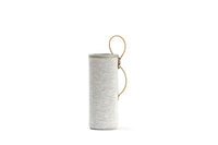 LARQ Bottle Limited Edition Travel Sleeve with Easy-Carry Leather Strap - 17 oz/24 oz, Heather Grey