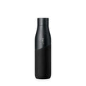 LARQ Bottle Movement PureVis 32 oz- Lightweight Self-Cleaning and Non-Insulated Stainless Steel Water Bottle with UV Water Purifier | Reusable & Travel Friendly, 1-Year Warranty, Black/Onyx
