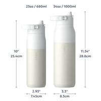 LARQ PureVis 2 Self Cleaning Water Bottle - UV Water Purifier with Filter Straw, Smart App Hydration Tracking, Insulated Stainless Steel