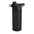 GRAYL GeoPress 24 oz Water Purifier Bottle - Filter for Hiking, Camping, Survival, Travel (Covert Black)