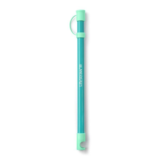 LifeStraw Sip Essential — BPA-Free Reusable Filter Drinking Straw, Removes Microplastics, Bacteria and Parasites for Travel and Everyday Use, Seaglass