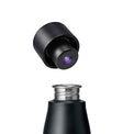 LARQ Bottle Movement PureVis 24 oz - Lightweight Self-Cleaning and Non-Insulated Stainless Steel Water Bottle with UV Water Purifier | Reusable & Travel Friendly, Black/Onyx