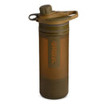 GRAYL GeoPress 24 oz Water Purifier Bottle - Filter for Hiking, Camping, Survival, Travel (Coyote Brown)