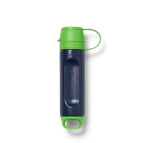 LifeStraw Peak Series — Solo Personal Water Filter for Hiking, Camping, Travel, Survival and Emergency preparedness. Removes Bacteria, Parasites and Microplastics, Limeade