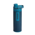 GRAYL UltraPress Water Purifier & Filter Bottle for Hiking, Backpacking, and Travel (Forest Blue)