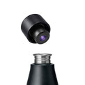 LARQ Bottle Movement PureVis 32 oz- Lightweight Self-Cleaning and Non-Insulated Stainless Steel Water Bottle with UV Water Purifier | Reusable & Travel Friendly, Black/Pine