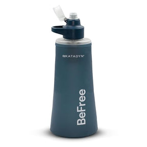 Katadyn BeFree 1.0L Ultralight Collapsible Water Filter Bottle for Hiking, Camping, Backpacking