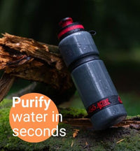 WATER TO GO Replacement filters - Pack of 2 - Triple Nano Filtration Technology. Fits all Filtered Water Bottle