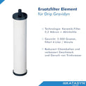 Katadyn water filter replacement filter element Gravidyn