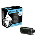 WATER TO GO Replacement filters (Pack of 1), Triple Nano Filtration Technology. Replace 400 Plastic bottles, BPA-free, Filters water from Lake. River, Fits all Water To Go Filtered Water Bottle
