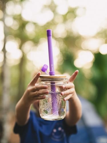 LifeStraw Sip Essential — BPA-Free Reusable Filter Drinking Straw, Removes Microplastics, Bacteria and Parasites for Travel and Everyday Use, Thistle