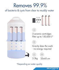 Katadyn TRK Drip Ceradyn Gravity Water Filter