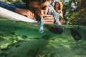 LifeStraw Sip — Reusable Stainless Steel Water Filter Drinking Straw with 3 Carry Cases, Removes Microplastics, Bacteria and Parasites for Travel and Everyday Use, 3-Pack