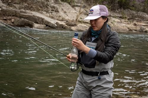 LifeStraw Peak Series — Solo Personal Water Filter for Hiking, Camping, Travel, Survival and Emergency preparedness. Removes Bacteria, Parasites and Microplastics, Pink Lemonade
