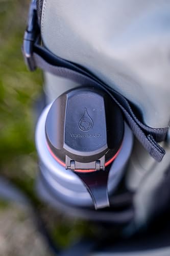 WATER TO GO Black Click Lid. Fits All Water Purifier Filter Bottles