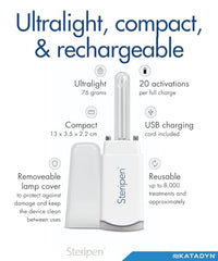 SteriPen Ultralight UV Water Purifier, 3 oz