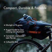 Katadyn BeFree 1.0L Ultralight Collapsible Water Filter Bottle for Hiking, Camping, Backpacking