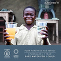 LifeStraw Personal Water Filter for Hiking, Camping, Travel, and Emergency Preparedness