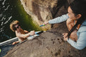 LifeStraw Peak Series — Solo Personal Water Filter for Hiking, Camping, Travel, Survival and Emergency preparedness. Removes Bacteria, Parasites and Microplastics, Limeade