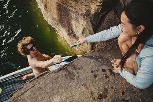 LifeStraw Peak Series — Solo Personal Water Filter for Hiking, Camping, Travel, Survival and Emergency preparedness. Removes Bacteria, Parasites and Microplastics, Limeade