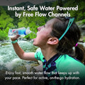 Katadyn BeFree Collapsible Water Filter Bottle 0.6L for Hiking, Trail Running & Backpacking | Ultralight 59g Squeeze Filter Removes Bacteria, Protozoa & Sediment, BPA-Free, EZ-Clean Membrane